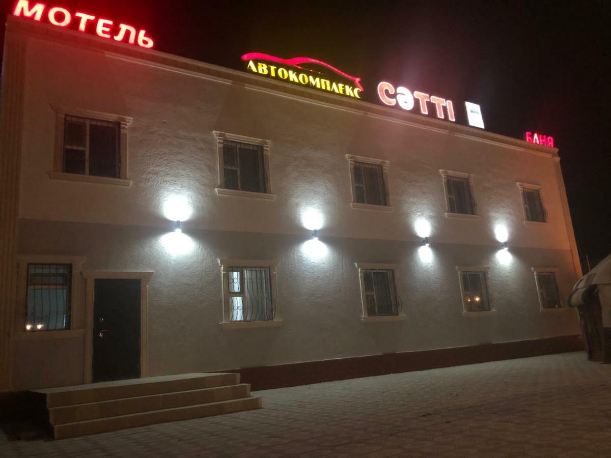 Motel “Satti” Shetpe Exterior foto